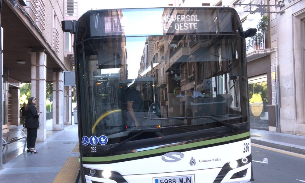 La línea M entra en funcionamiento con el 100% de autobuses eléctricos ...