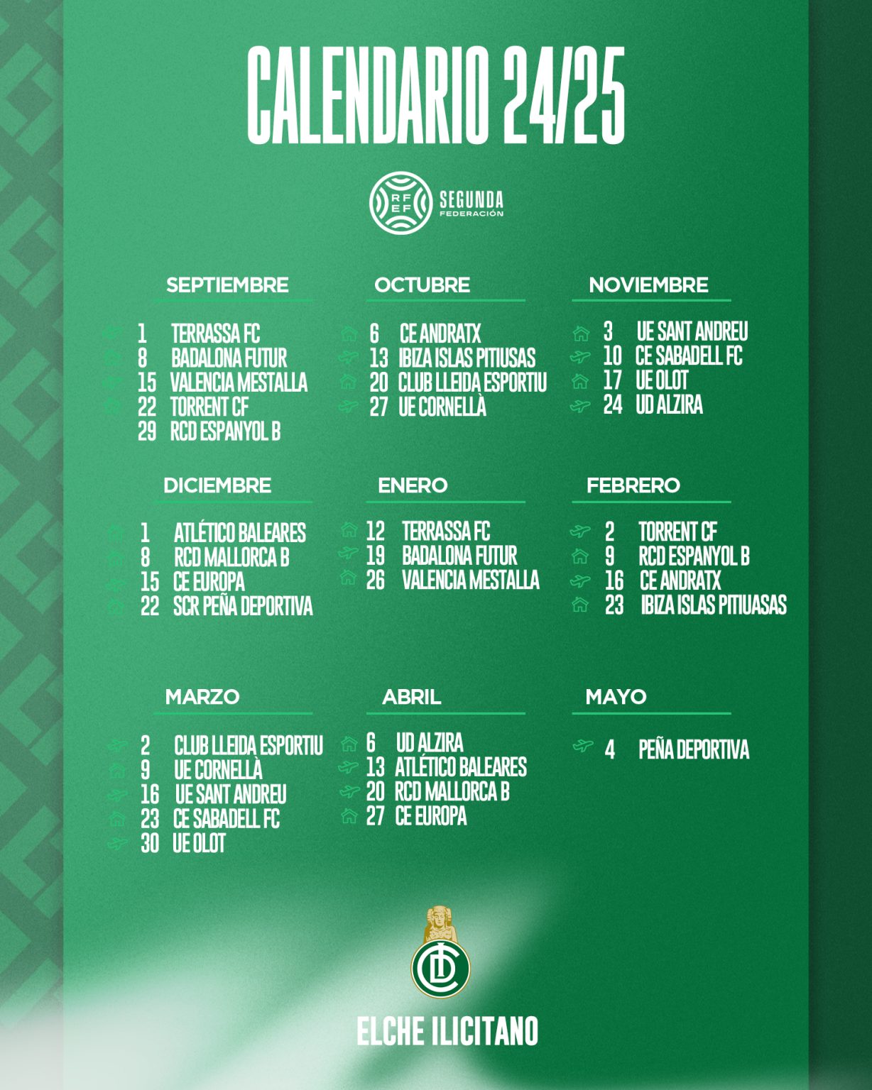 El Ilicitano ya conoce el que será su calendario esta temporada - TeleElx