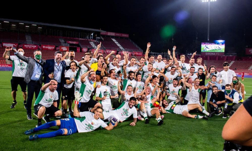 Se cumplen cuatro años del último ascenso a Primera del Elche - TeleElx