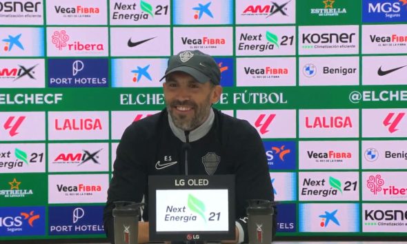 Sarabia: “Queremos vivir otra noche mágica en el Martínez Valero”