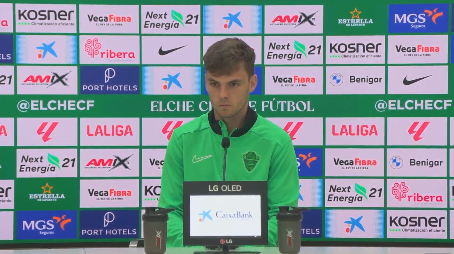 Febas: “Ganar al Getafe, no hay más cuentas que valgan”