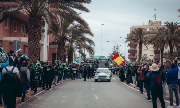 La Grada de Animación y las Peñas preparan un gran ambiente para la previa del Elche-Getafe