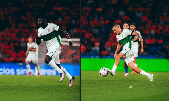 Umaru Konaré y Álvaro Padilla debutan con el Elche en Primera