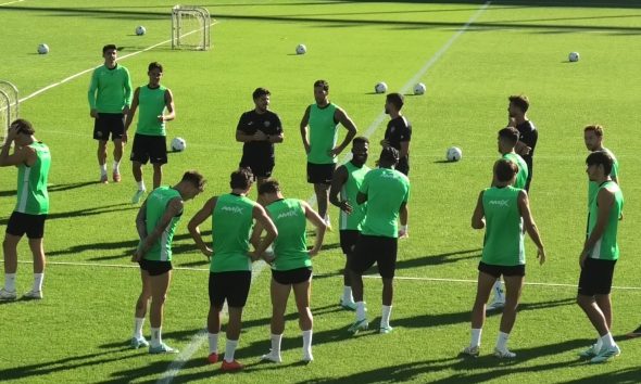 Buba Sangaré vuelve con el grupo tras superar su lesión muscular